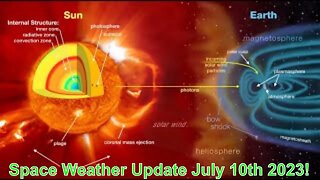 Space Weather Update Live With World News Report Today July 10th 2023!
