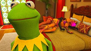 Kermit The Frog Discovers Amanda's Secret (GTA 5)