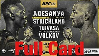 UFC 293 Adesanya Vs Strickland Full Card Prediction