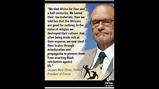 Former #France President #Africa #looted #looting #lies #suppress #earth