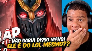 REAGINDO a LÂMINA DA ESCURIDÃO | ZED (League of Legends) | KAITO | React Anime Pro