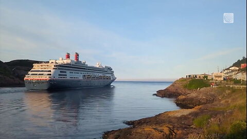 Amazing sunset scenery in St. John's, NL