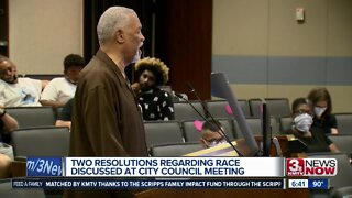Two resolutions regarding race discussed at Omaha City Council meeting