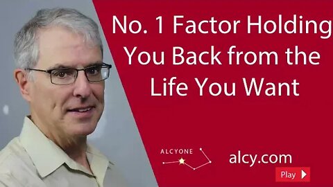 67. No 1 Factor Holding You Back from the Life You Want
