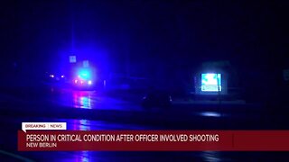 Person in critical condition after officer involved shooting