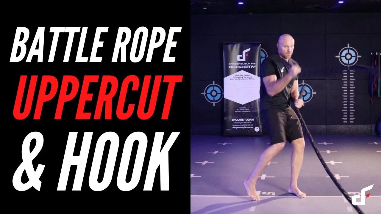 Upper Cut Rope Battle Rope Upper Cut & Hooks