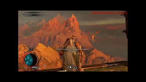 Middle Earth: Shadow of War - Talion Attacked in Safe-Zone