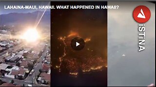 What happened during the wildfires on the island of Maui