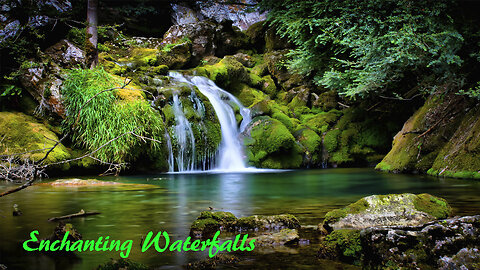 Serenity Sounds: Enchanting Waterfalls & Relaxing Music