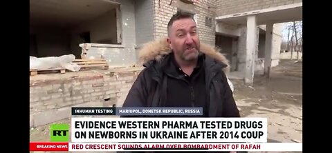 Russia Claims Western Drug Companies Did Drug Trials On Ukrainians