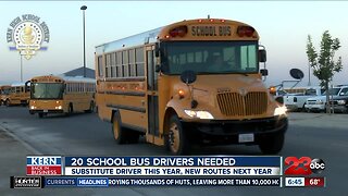 Kern Back in Business: Kern High School District looking for 20 new school bus drivers