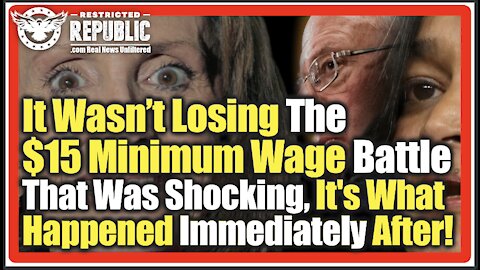It Wasn't Losing The $15 Minimum Wage Battle That Was Shocking-It's What Happened Immediately After!