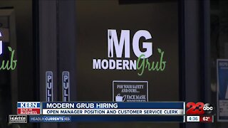 Modern Grub hiring for multiple positions