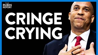 Cory Booker Can't Stop Crying in Cringey Ketanji Brown Jackson Video | DM CLIPS | Rubin Report