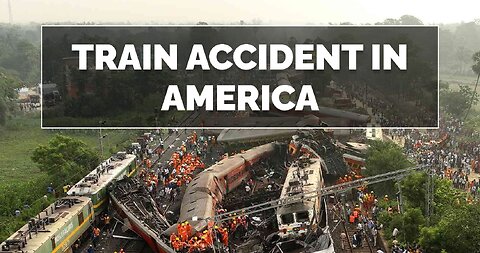 Train Accident In America😱 !!!