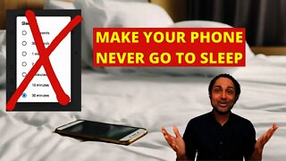 How To Prevent Your Phone From Ever Going To Sleep Mode