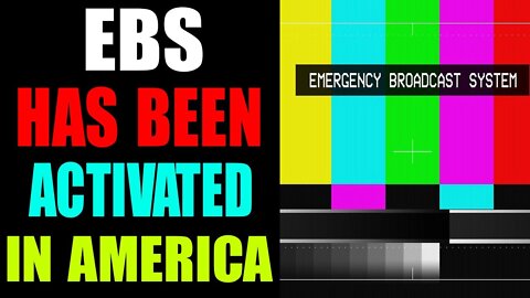 HOT NEWS! WHITE HAT GIVES BIG WARNING, EBS HAS BEEN ACTIVATED IN AMERICA - TRUMP NEWS