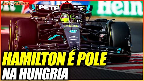 DEU ZEBRA! HAMILTON CONQUISTA POLE NO TREINO DE CLASSIFICAÇÃO DO GP DA HUNGRIA EM BUDAPESTE F1 2023