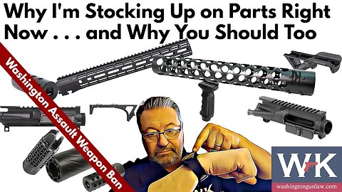 Why I'm Stocking Up on Parts Right Now . . . and Why You Should Too