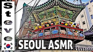 SEOUL City WAKES UP - 4K Walking Tour - Jongno, KOREA - Ambience sounds ASMR