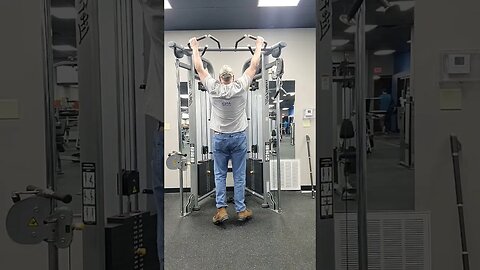 Pull ups everyday until May, Crazy 🤪 old man
