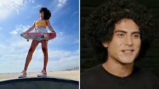 29 year old trans skater OWNS little girl in skating comp