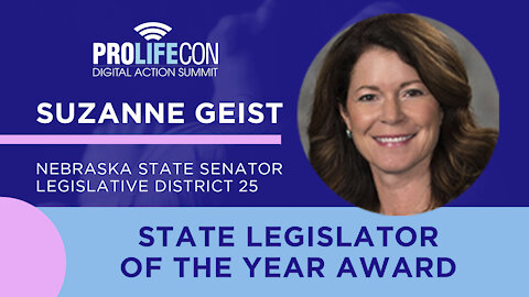 Nebraska State Sen. Suzanne Geist Earns FRC's State Legislator of the Year Award