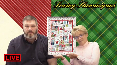 Becky's Cup of Cheer! Sewing Shenanigans Live With Becky & Brent!