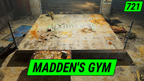 Boxing Match inside Madden's Gym | Fallout 4 Unmarked | Ep. 721