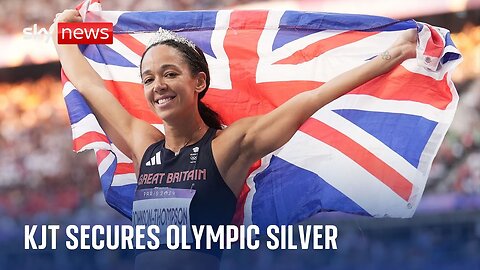 'It feels like a dream': Katarina Johnson-Thompson secures heptathlon silver