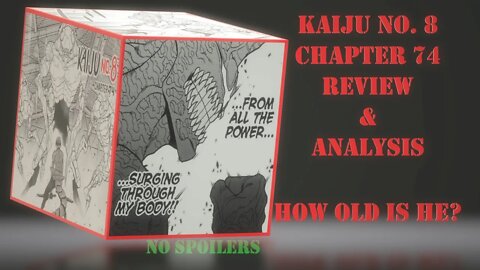 Kaiju No. 8 Chapter 74 NoSpoilers Review & Analysis-Is Lil' Guy the Only Child Soldier in This World