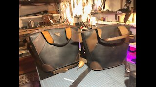 Ladies Leather bag build