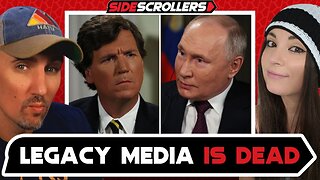 Tucker Carlson/Putin DESTROYS Main Stream Media, UK Law to JAIL For Misinformation | Side Scrollers