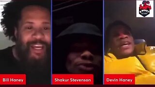 SHAKUR STEVENSON GOES AT IT WITH DEVIN HANEY AND BILL HANEY TO FIGHT THEM! #boxing #boxingnews