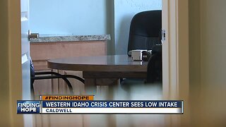 Not as many Idahoans as anticipated are utilizing Western Idaho Crisis Center