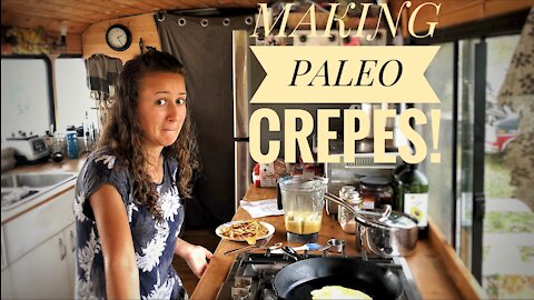 Making Crepes! (Gluten free and dairy free)