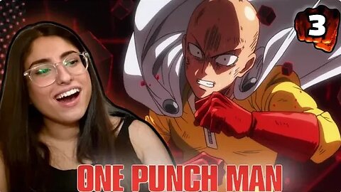 ONE PUNCH MAN EP 3 REACTION | OPM (reupload)