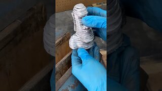 Aluminum Sand Casting Process - Aluminum Moai Statue