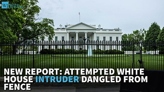 New Report: Attempted White House Intruder Dangled From Fence