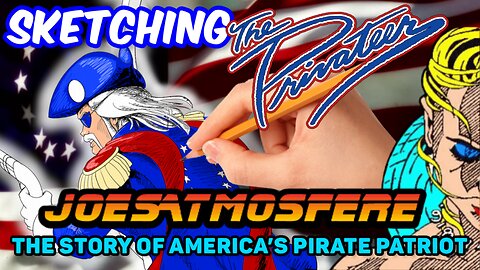 Sketching The Privateer: Amateur Comic Art Live, Episode 87!
