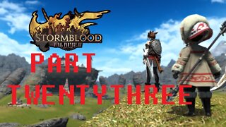 Final Fantasy XIV: Stormblood (PART 23) [Cirina of the Mol Tribe]