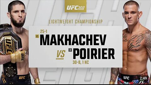 UFC 302: Islam Makhachev vs Dustin Poirier Highlights