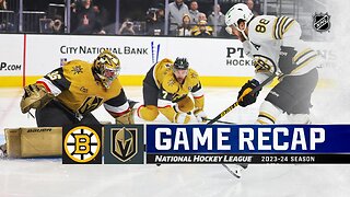 Recap: BOS @ VGK 1.11.24