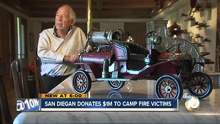 San Diegan donates $1 million to Camp Fire victims