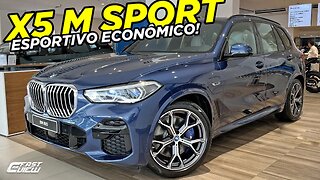 NOVO BMW X5 xDRIVE 45e M SPORT 2023 TRAZ CONSUMO DE CARRO 1.0 E DESEMPENHO DE PORSCHE!
