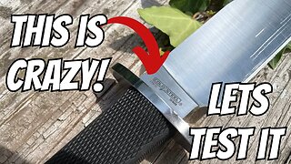DID THEY GO TOO FAR? COLD STEEL RECON SCOUT TEST AND REVIEW