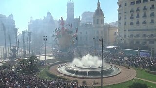 Fallas de València 2023 | Plaza del Ayuntamiento | Travel to Spain 2023