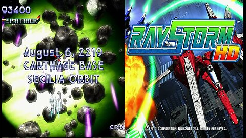 raystorm extra mode ps3 hd 레이스톰 엑스트라 모드