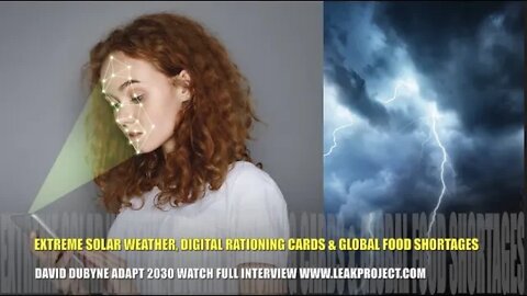 Digital Rationing Cards, Global Food Shortages & Extreme Weather 2022, David DuByne