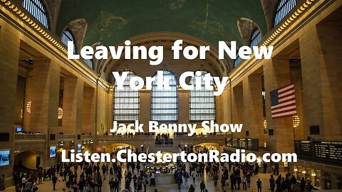 Leaving for New York City - Jack Benny Show